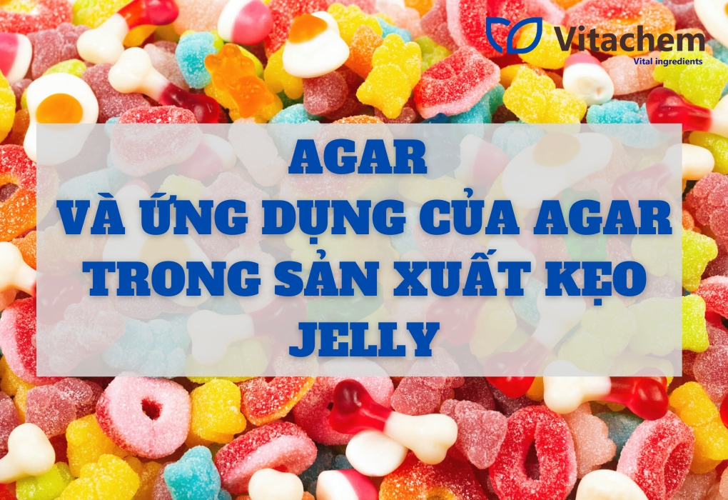 Agar và ứng dụng của agar trong sản xuất kẹo jelly