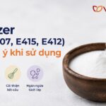 Stabilizer (E466, E407, E415, E412) là gì? Lưu ý khi sử dụng 7 Stabilizer (E466, E407, E415, E412) là gì Lưu ý khi sử dụng