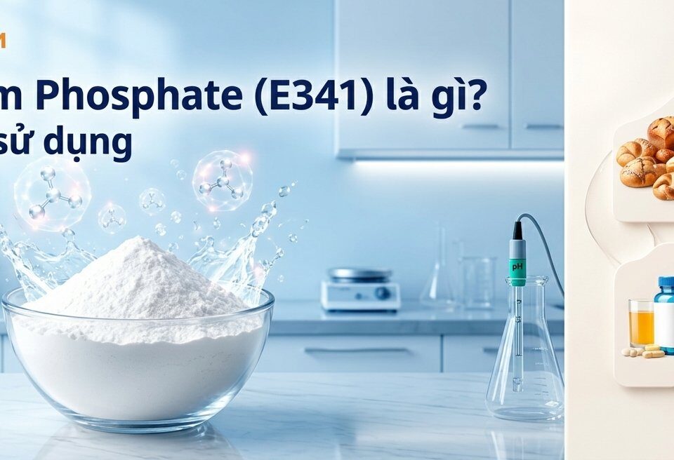 Tricalcium Phosphate (E341) - Lưu ý khi sử dụng