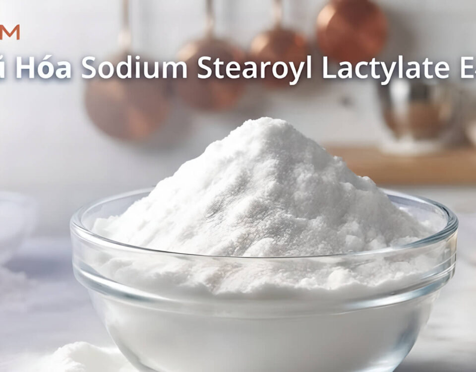Chất nhũ hóa Sodium Stearoyl Lactylate E481 là gì?
