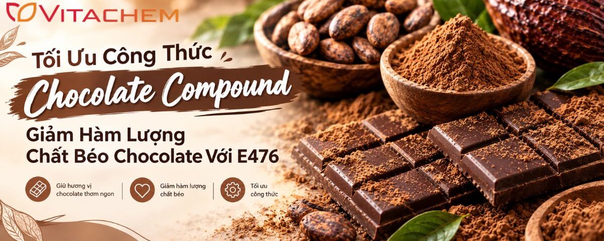 Giảm hàm lượng chất béo chocolate
