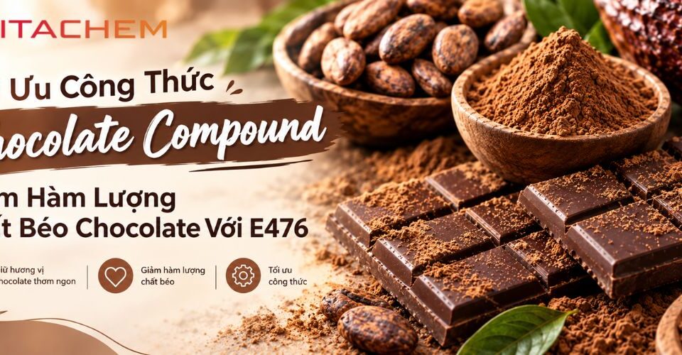 Giảm hàm lượng chất béo chocolate