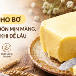 Bảo quản bơ thực phẩm không bị rỉ nước