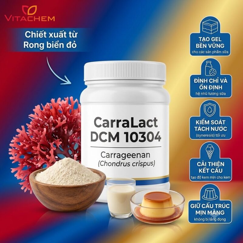 CarraLact DCM 10304 - Chất ổn định