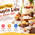 Vitachem - Giải Pháp Nguyên Liệu Cho Bánh, Kẹo 3 giải pháp nguyên liệu cho bánh, kẹo