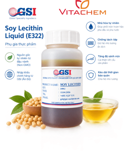 Chất lỏng Soy Lecithin GSI (E322) - Phụ gia thực phẩm